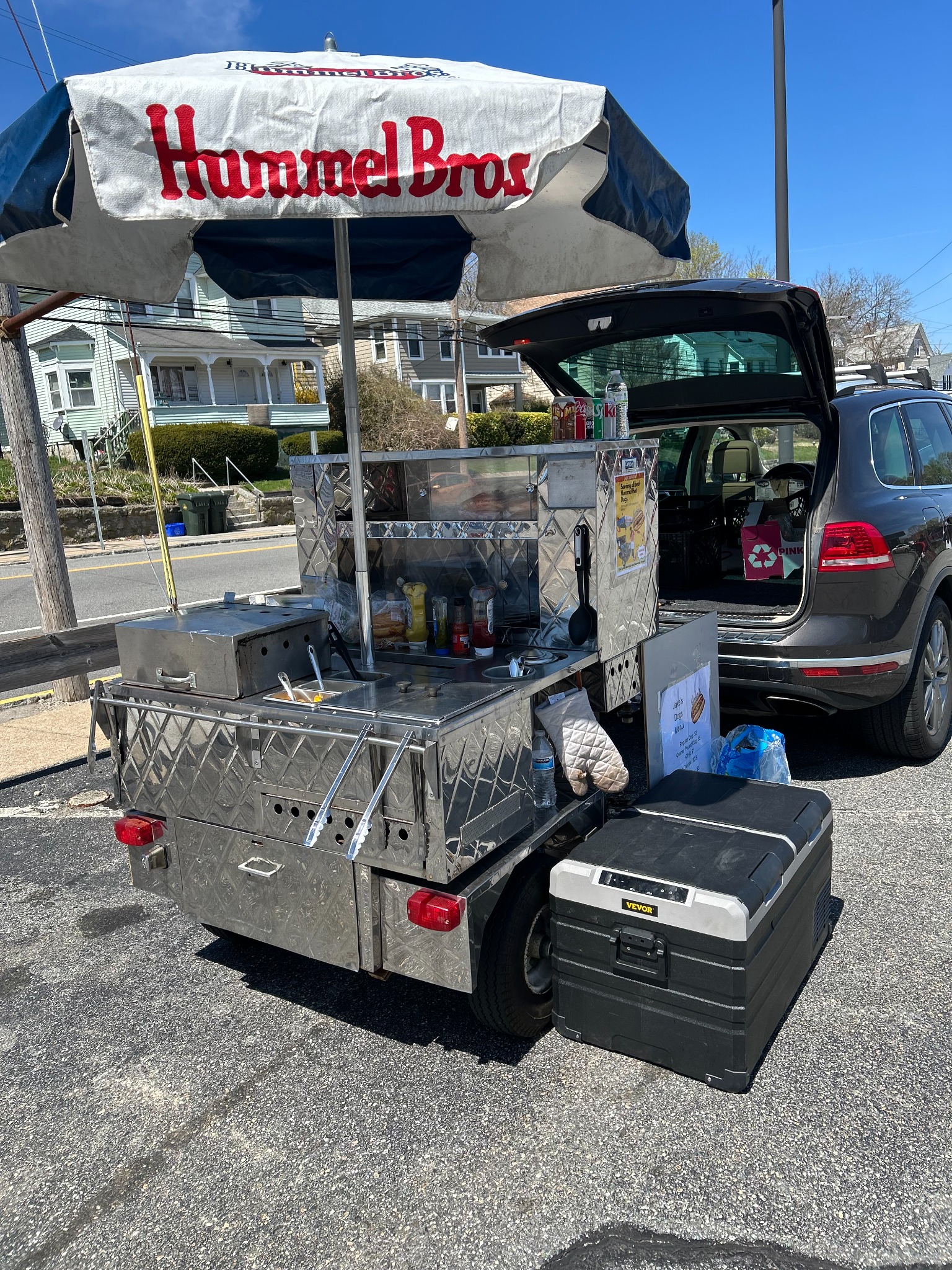 Jake's Hot Dog Cart